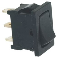 INTERRUTTORE DEVIATORE UNIPOLARE NERO