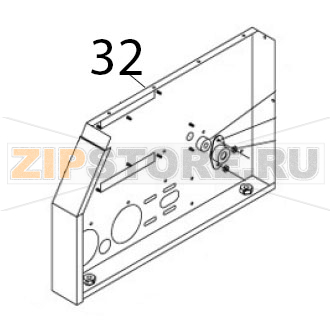 Bore right lamina Airhot CT-300 Bore right lamina Airhot CT-300Запчасть на деталировке под номером: 32