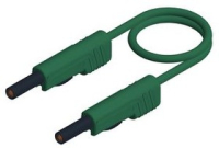 Провод тестовый 1 м, зеленый Hirschmann MLB 100/1 V GREEN