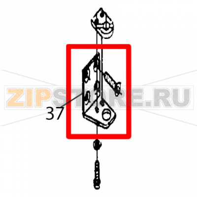 Lower hinge Fagor HMM-6/11 Lower hinge Fagor HMM-6/11Запчасть на деталировке под номером: 37Название запчасти Fagor на английском языке: Lower hinge HMM-6/11.