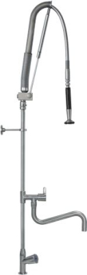 PRE-RINSE UNIT INOX AUTOMAT. 1330 mm 