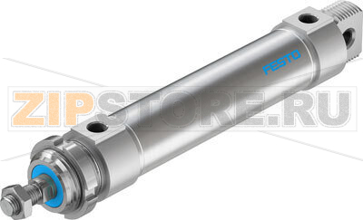 Пневмоцилиндр круглый Festo DSNU-40-125-PPV-A 