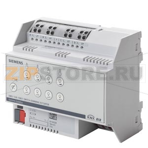 Switch/dim actuator, 4 x AC 230 V,10 AX, 110 V Siemens 5WG1536-1DB31 