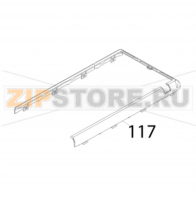 Deco under cover Sato FX3-LX Deco under cover Sato FX3-LXЗапчасть на деталировке под номером: 117Название запчасти на английском языке: Deco under cover Sato FX3-LX.