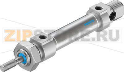 Пневмоцилиндр стандартный Festo DSNU-10-15-P-A 