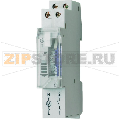 Таймер, суточная программа, 230 V (AC), 16 A, 250 V (AC) Finder 12.11.8.230.0000 