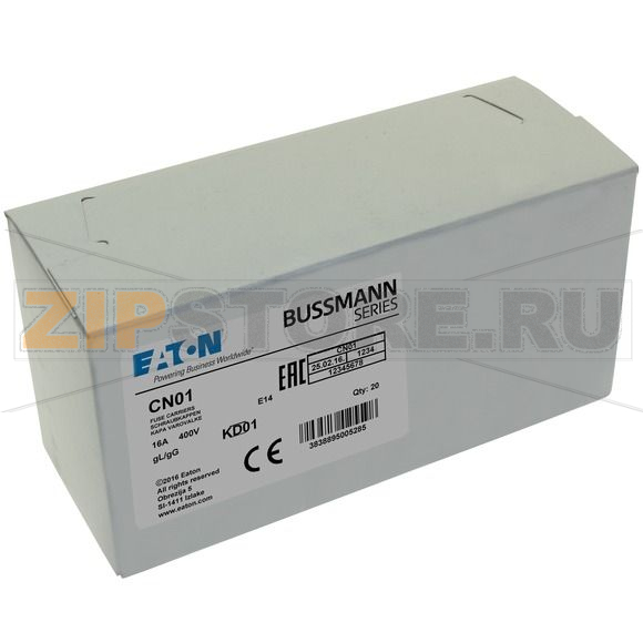 Держатель предохранителя, 16 A, AC 400 В, D01, IEC Eaton FUSE CARRIER PORCELAIN D01 E16 