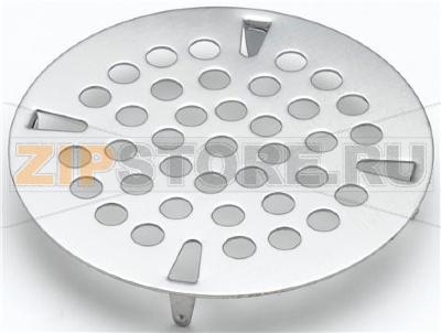 3-1/2 FLAT STRAINER, STAINLESS STEEL 