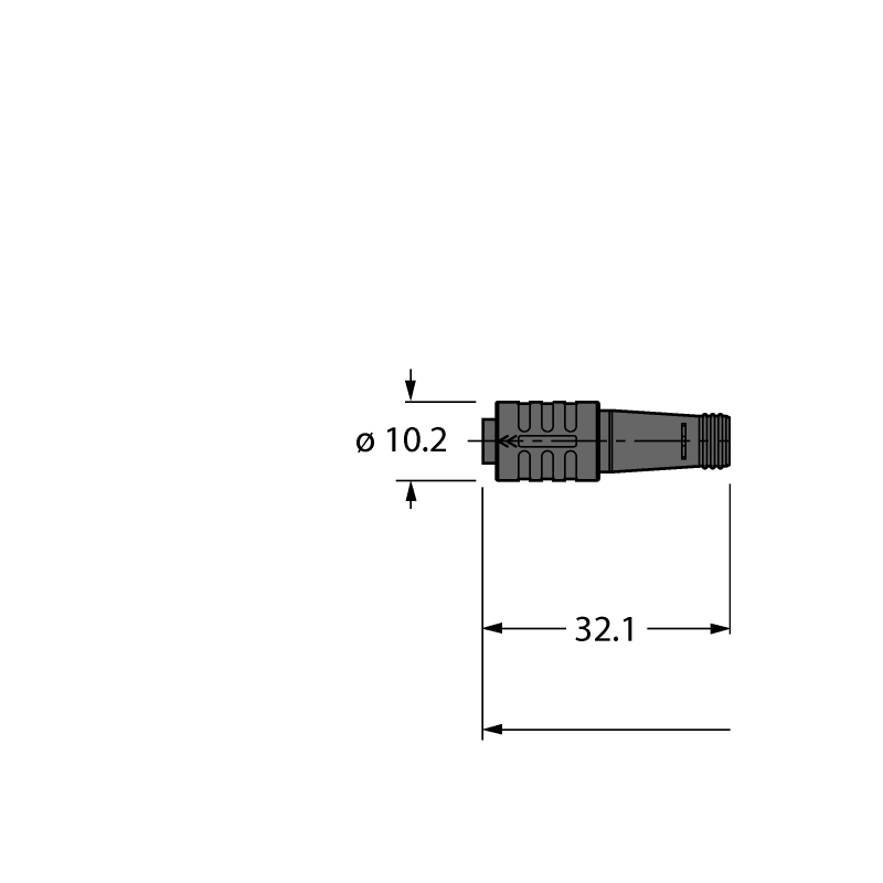 Кабель PVC Turck PKG3Z-2/TEL 