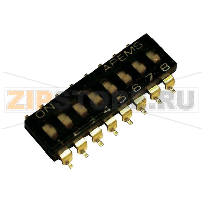Переключатель DIP, 4 контакта, 1 шт APEM IKL0400000 