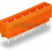 MCS MIDI Classic Вилка THT; 1.0 x 1.0 mm solder pin; прямые; Шаг контактов 7,62 мм; 6-пол.; оранжевые Wago 231-736/001-000 - MCS MIDI Classic Вилка THT; 1.0 x 1.0 mm solder pin; прямые; Шаг контактов 7,62 мм; 6-пол.; оранжевые Wago 231-736/001-000