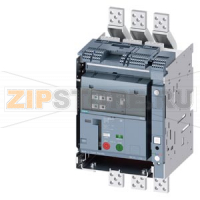 withdrawable circuit breakers with guide frame and PSS 3-pole, frame size 0, IEC In=630A to 690V, 50/60Hz AC Icu=42kA at 415V Icu=42kA at 500V ETU350 electronic trip units LSI rotary coding switch with tripped signaling switch, RTC and  4Aux auxiliary swi