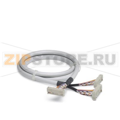 Подготовленный круглый кабель (для Emerson Delta V) Phoenix Contact FLK 20/2FLK14/EZ-DR/400/KONFEK с одним 20-контактным и двумя 14-контактными разъемами с пружинными зажимами. Кабель предназначен для соединения двух 8-канальных модулей. Длина кабеля: 4 м.Минимальный заказ: 1 шт.Упаковка: 1 шт.