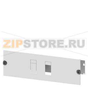 ALPHA 630 Universal Circuit breaker kit 1x 3VA10-11/100A/160A 3+4-pole H=200 mm W=600 mm, horizontal Installation, for RCD module infeed side Siemens 8GK6735-2KK23 