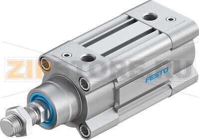 Пневмоцилиндр стандартный Festo DSBC-50-25-D3-PPVA-N3 