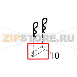 Pin ø10 Bear Varimixer AR80 VL-1S Pin ø10 Bear Varimixer AR80 VL-1SЗапчасть на деталировке под номером: 10