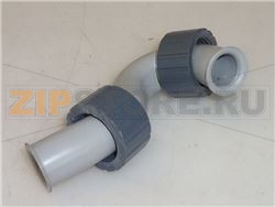 TUBO DI SCARICO CON GHIERA 1/2 