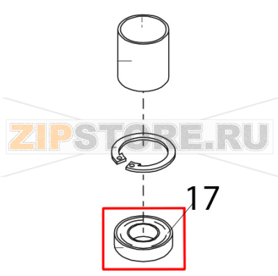 Ball bearing f/30m, 6211 2RS1C Bear Varimixer AR80 VL-1S Ball bearing f/30m, 6211 2RS1C Bear Varimixer AR80 VL-1SЗапчасть на деталировке под номером: 17