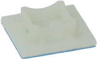 RETAINER, WIRE, PLASTIC, ADHESIVE MOUNT