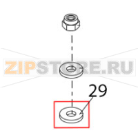 Washer for safety guard Bear Varimixer AR80 VL-1S
