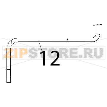 Ass. cond. carico acqua Tecnoinox B8MFIE9 Ass. cond. carico acqua Tecnoinox B8MFIE9Запчасть на деталировке под номером: 12