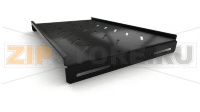 Полка стационарная 19", глубина 650 мм, с боковым креплением, нагрузка до 20 кг, для шкафов серии TTB, TTBR, TTC2 глубиной 800-1200 мм, 485х650мм (ШхГ), цвет черный (RAL 9004)