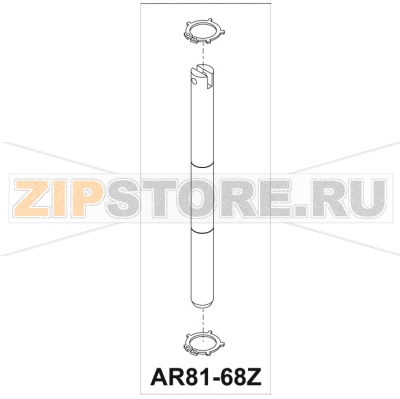Bowlarm guide rod compl. Bear Varimixer AR80 VL-1S Bowlarm guide rod compl. Bear Varimixer AR80 VL-1SЗапчасть на деталировке под номером: AR81-68Z