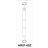 Bowlarm guide rod compl. Bear Varimixer AR80 VL-1S