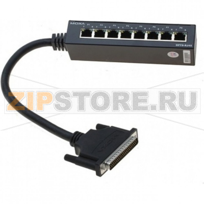 Коробка разветвительная MOXA OPT8-RJ45+ 