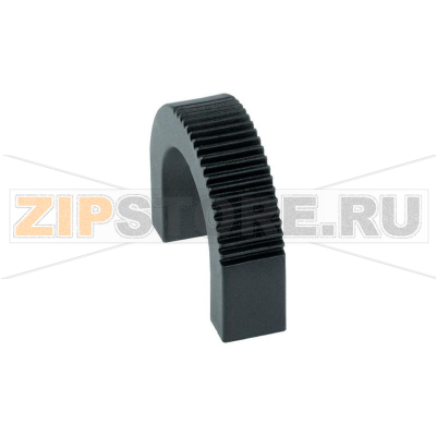 Ручка корпусная 35x9.5x27 мм, черная, 1 шт Mentor 3210.1003 
