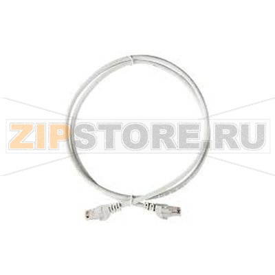 Коммутационный шнур (патч-корд), кат.6 UTP, LSZH, 1м, серый 