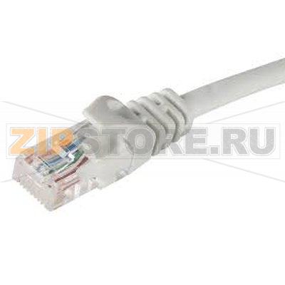 Коммутационный шнур (патч-корд), кат.6 UTP, LSZH, 1м, серый 