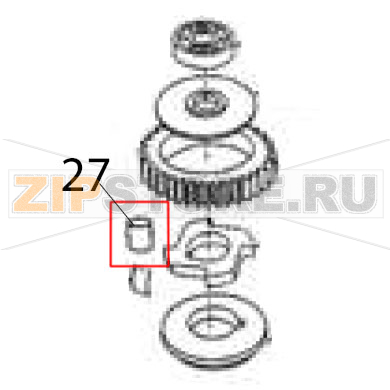 Roller Hurakan HKN-IP10F Roller Hurakan HKN-IP10FЗапчасть на деталировке под номером: 27