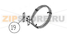 Прокладка тэна 100X22X0.8 Unox XF 135 Оригинальное название запчасти: GN1327A0 - HEATING ELEMENT GASKET 100X22X0.8 Unox XF 135 На деталировке запчасть Unox XF 135 под номером: 19