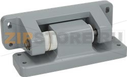 НАВЕСНАЯ ДВЕРНАЯ ПЕТЛЯ 758 СО СТВОРКОЙ И ПРУЖИНОЙ 