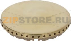 BURNER CAP PRINTED BRASS POLISHED 