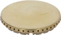 BURNER CAP PRINTED BRASS POLISHED