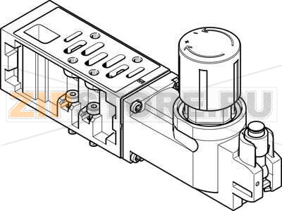 Блок регулятора Festo VABF-S1-2-R1C2-C-10 