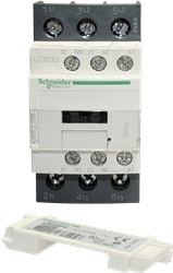 Contactor switch 3-pole 18kW 50A P3 