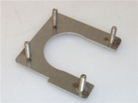 FLANGIA INOX 77x72 mm M5