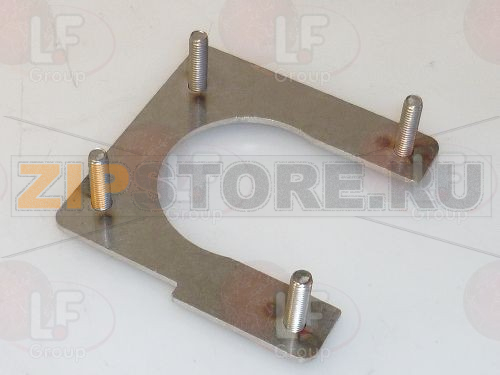 FLANGIA INOX 77x72 mm M5 