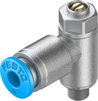 Дроссель с обратным клапаном Festo GRLA-M5-QS-4-D