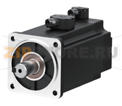 Серводвигатель 220 В, 3000 об/мин, 2.39 Н·м, 0.75 кВт, фланец: 80 мм, IP67, без тормоза Inovance MS1H1-75B30CB-S631R-INT 