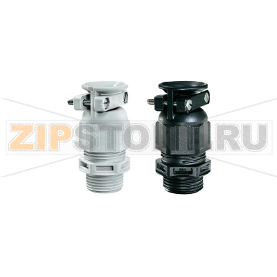 Ввод кабельный, M25, материал: полиамид, 1 шт Wiska ESKVZ M25 RAL 7035 