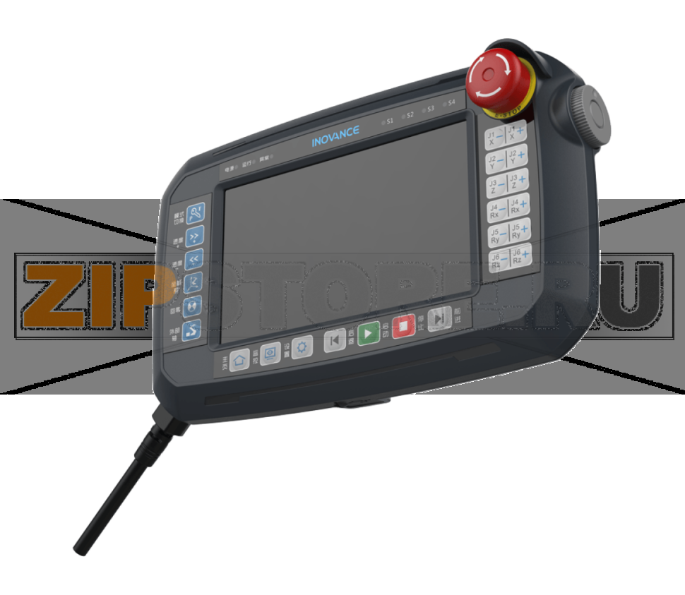 Панель обучения 24 В/DC, 7", сенсорный дисплей TFT-LCD, 1xUSB2.0, кабель: 5 м Inovance IRTP80-L5-INT 