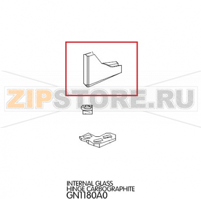 Internal glass hinge carbographite Unox XVC 315G Internal glass hinge carbographite Unox XVC 315GЗапчасть на деталировке под номером: 35Название запчасти на английском языке: Internal glass hinge carbographite Unox XVC 315G