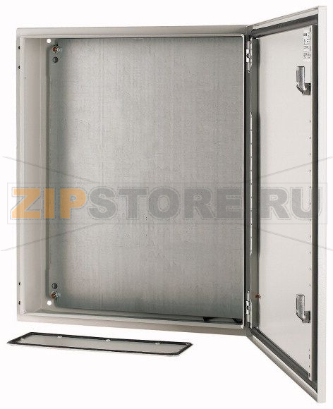 Щит металлический навесной с монтажной платой, ДхШхВ=150x500x600 мм Eaton CS-65/150 