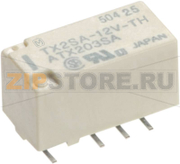 Реле SMD 12 В/DC, 2 А, 1 шт Panasonic TX2SA12 SMD