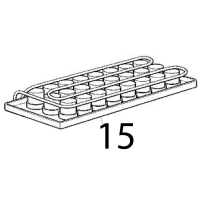 Assieme evaporatore, grande Scotsman B 40