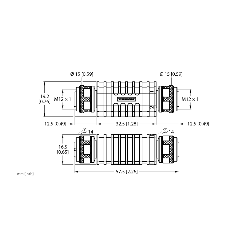 Адаптер Turck AD-FKM4.5-FKM4.5 